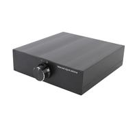 VBESTLIFE 1 in 2 Out XLR Balanced Audio Box, 2 Channels XLR Stereo Converter, HiFi Audio Input Selector Switcher Splitter 1-to-2 Box
