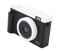 VBESTLIFE 1080P Digital Camera, 48MP Autofocus Point and Shoot Camera with Dual Lens, 15x Digital Zoom, Fill Light, Compact Small Camera for Travel (Black)
