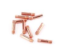 VBESTLIFE 10PCS MB-15AK MIG MAG M6 0.8mm/1.0mm Metal Mig Welding Contact Tips for Welding Torch