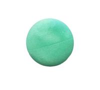 VBESTLIFE 18CM Silent Sponge Bouncy Ball for Indoor Sports Noise Reduction, Soft Lightweight Sponge Ball for Children, Orange/Green/Wine Red/Yellow (green)
