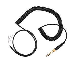 VBESTLIFE 1m-3m Gold Plated 3.5mm Spiral Audio Cable, Compatible with Beyerdynamic DT 770/770pro/990/990pro Headphones