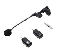 VBESTLIFE 2.4G Wireless Instrument Microphone, Rechargeable Instruments Miccrophone Receiver and Transmitter, Clip On Mics for Sax Trumpet, Trombone