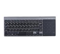 Vbestlife 2.4GHz Wireless Keyboard, Portable Wireless Keyboard with Sensitive Touch Pad Compatible for Windows/Android/IOS