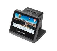 VBESTLIFE 22MP Film Scanner with Large 5" Display & HDMI, Converts 35mm/126/110/Super 8 Film & 135/126/110/50 Slides Into Digital Photos, 16GB Memory