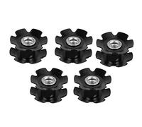 VBESTLIFE 28.6mm Bike Fork, 5 Pack Toothless Bicycle Steering Tube Expander Plugs for Front Fork Cycling Maintenance