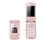 VBESTLIFE 2G Flip Phone, Dual SIM Unlocked Senior Cell Phone with Large Buttons, Loud Speaker, SOS Emergency Key, Flashlight