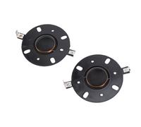 VBESTLIFE 2Pcs 25.5mm Tweeter Diaphragm, Polyester Material Soft Sound Low Distortion, for 4 Inch 25 Core Black Tweeter Speakers