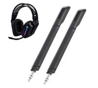 VBESTLIFE 2Pcs G733 Replacement Microphone, G733 Gaming Headset Mic, 3.5mm Detachable Noise Reduction Microphone