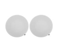VBESTLIFE 2Pcs Speaker Grille Cover, 4.8in Inner Diameter, 8.11in Outer Diameter, Magnetic Metal Subwoofer Grill Speaker Grill Cover Replacement