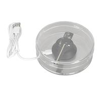 VBESTLIFE 3D Hologram Fan with Transparent Protective Cover, WiFi & App Controlled, 48 LEDs, Holographic Advertising Display with 4GB Memory