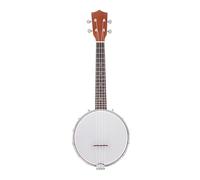 VBESTLIFE 4 String Banjo Set with BJ10 Strings, Cleaning Cloth, Starter Banjo for Beginner Adult Student, Folk Tenor Plectrum with Tuning Pegs Bridge