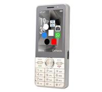 VBESTLIFE 4G Unlocked Phone, Dual SIM Mobile Phone with Bluetooth WiFi, 3.5in Touch Screen, Android 8.1, Loud Sound, Large Keys, for Seniors Students (Gold)