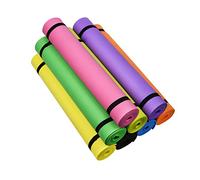 VBESTLIFE 4mm Yoga Mat, Non Slip EVA Exercise Mat, Extra Slim Design for Home Studio Workout, Water Proof Dust Proof Yoga Pad, 68x24 Inch Lightweight Thin for Women Men (Purple)
