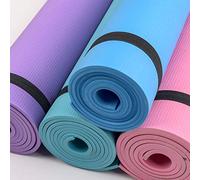 VBESTLIFE 4mm Yoga Mat, Non Slip EVA Exercise Mat, Extra Slim Design for Home Studio Workout, Water Proof Dust Proof Yoga Pad, 68x24 Inch Lightweight Thin for Women Men (Pink)