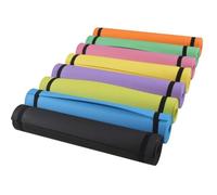 VBESTLIFE 4mm Yoga Mat, Non Slip EVA Exercise Mat, Extra Slim Design for Home Studio Workout, Water Proof Dust Proof Yoga Pad, 68x24 Inch Lightweight Thin for Women Men (Orange)