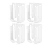 VBESTLIFE 4Pcs Wall Mount Remote Control Holder, Self Adhesive Air Conditioner TV Remote Control Bracket for Kitchen Living Room Bedroom Hotel