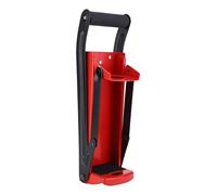 VBESTLIFE 500ML Can Crusher Red Steel Bottle Crusher High Leverage Design Fast Recycling for Office Workers 12.8 X 3.5 X 3.1in
