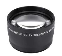VBESTLIFE 58mm Telephoto Magnification Lens, Accessory for Cameras 58MM 2X Magnification Universal Teleconverter Telephoto Lens for Cameras