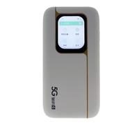 VBESTLIFE 5G WiFi6 Mobile Hotspot, 5G 4G 3G Network Portable Mobile Router with SIM Card Slot Supports 16 Devices for Travel, 2.4GHz 5.8GHz Dual Band, 7100mAh
