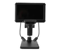 VBESTLIFE 7 Inch LCD Digital Microscope 1000X with 8 LED Lights, 1080 FHD Display for Circuit Board Inspection QC Inspection and More, PC View for Wins OS