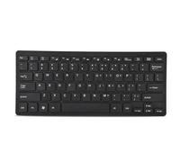 VBESTLIFE 78 Keys Ultra Thin Mini Keyboard, USB Wired & Compact for Desktop Computer, Laptop PC, Durable ABS Engraved Keys (Black)