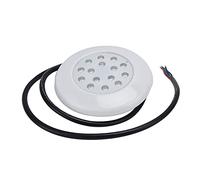 VBESTLIFE 7W LED Pool Light, RGB Underwater Landscape Lamp, IP68 Water Proof, Adjustable Color for Pond Fountain, DC 12V Low Voltage, Bracket & Pipe Installation, Remote Control Dimmable