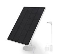 VBESTLIFE 8W Solar Panel for Bird Feeder Camera, USB C Solar Panels Charger for Rechargeable Security Camera Wireless Outdoor Video Doorbell, 9.8ft Cable