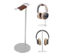 VBESTLIFE Aluminum Headphones Stand, Headphone Display Holder with 10cm Solid Metal Base for All Gaming Headsets, 27cm Height (Silver)