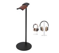 VBESTLIFE Aluminum Headphones Stand, Headphone Display Holder with 10cm Solid Metal Base for All Gaming Headsets, 27cm Height (Black)