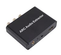 VBESTLIFE ARC Adapter, Multiple Sound Output Interfaces 192KHz HD Audio Extractor with Automatic Signal Mute for TV Home Theater