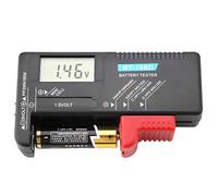 VBESTLIFE Battery Volt Tester, BT-168D Universal Digital Battery Tester Volt Checker for AA/AAA/C/D/9V/1.5V Batteries