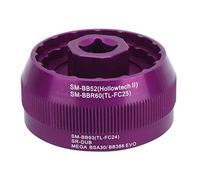 VBESTLIFE Bike Bottom Bracket Cup Tool Bike 5 in 1 Multifunction for BB9000 BBR60 BSA30 FSA386 Bottom Bracket Cup Tool BBT1 (Purple)