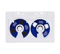 VBESTLIFE Blank Cassette Tape, 50 Mins Blank Audio Tape Retro Reel to Reel Recording Player for Speech Music Recording Standard Cassette