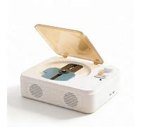 VBESTLIFE Bluetooth CD Player, Portable Retro CD Player with USB AUX Remote Control Headphone Jack, for Home Office Travel