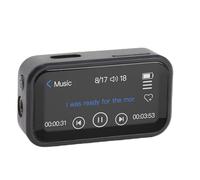 VBESTLIFE Bluetooth MP3 Player, Portable Digital Lossless 32G Music Player with 1.47in Full Touch Screen, Built in Speaker, Back Clip Design