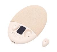 VBESTLIFE Bluetooth Sleep Pillow Speaker, with Built in White Noise Ocean Waves and Sleep Timer 30/60/90 Min for Bedtime Listening (Beige)