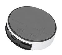 VBESTLIFE Bone Conduction Speaker, Stereo Mini Portable Water Proof Music Player with Strong Suction Cup Base for Bathroom Home Outdoor Travel (Silver)