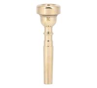 VBESTLIFE Brass Trumpet Mouthpiece, Durable Stylish Bb Tone Metal Instrument Accessory (Gold 7C)