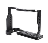 VBESTLIFE Camera Cage for Z50II Mirrorless Camera, Aluminium Video Vlogging Rig with Cold Shoe, 1/4in & 3/8in Threaded, Quick Release Plate for Tripod