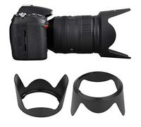 VBESTLIFE Camera Lens Hoods, HB-50 Quality ABS Lens Hood Shade for Nikon AF-S 28-300mm F3.5-5.6G ED VR, and 18-300mm lens.