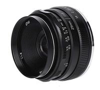 VBESTLIFE Camera Portrait Lens,25mm F1.8 E Mount Large Aperture Small Wideangle Lens,for A9 A7,Still Life Shooting Portrait Shooting