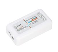 VBESTLIFE Controller 2.4G Wireless Touch Remote, RF Dimmer for LED Strip DC 12 24V, 8A 144W 30m Range, 20 Dynamic Programs, Touch Screen Control for Home Decor and Party
