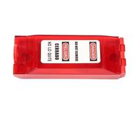 VBESTLIFE Cover Plate Lockout Tagout Wall Switch, Universal Impact Resistant Engineering Plastic Switch Cover with Visual Interior, Safety Padlock Lid for Factory Home