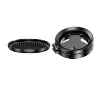VBESTLIFE CPL Star Filter Kit for Phone, 2 in 1 Magnetic Rotatable Lens Filter with 52mm CPL Polarizer Star Effect, Compatible with Most Smartphones (Polarized Lens & Starlight)