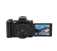 VBESTLIFE Digital Camera 4K 68MP Autofocus, 28x Zoom Flip Screen Camera for Photography with Viewfinder, 180° Flip Selfie Vlogging, Flash Hot Shoe, 1200mAh Battery OTG Transfer