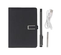 VBESTLIFE Digital Notebook with Smart Pen, Bluetooth 5.0 OCR Recognition Real Time Synchronization 360° Writing AI Drawing with Paper Screen Sync (Black)