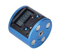 VBESTLIFE Digital Pre Setter Tool, 0-2mm LCD Z Axis Positioning Gauge, 0.01mm/0.0005in Resolution, Precision Measuring for CNC Machine Setup, Milling Lathe Height Comparator, Zero Button &