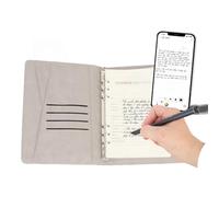 VBESTLIFE Digital Smart Pen Notebook and Writing Board Set, Real Time Sync for Digitizing, Convert to Text, Storing, and Sharing Creations to App (Black)