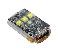 VBESTLIFE Drone Strobe Light for Mini 3 Pro, High Brightness USB Rechargeable Anti Collision Light with 10 Flashing Modes for Spark, 3/4, X8SE