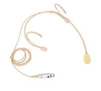 VBESTLIFE Dual Over Ear Headset Microphone, Professional Handsfree Omni Directional Boom Condenser Mic with 4 Pin Mini XLR Connector, for Presentations